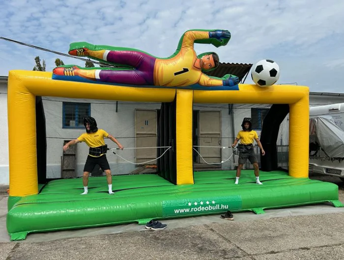 Futball bungee bérlés légvár és rendezvényjáték kínálatból